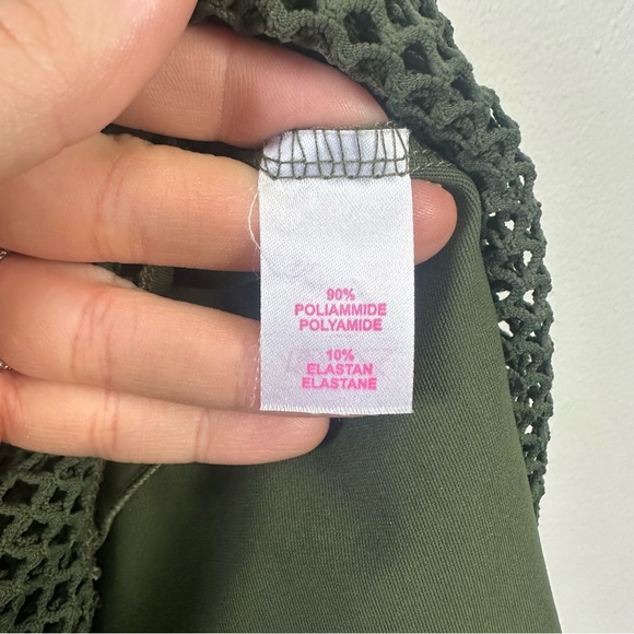 Pin-Up Stars Cruise Mesh Ruffle Hem Swim Coverup Dress - Picture 7 of 9